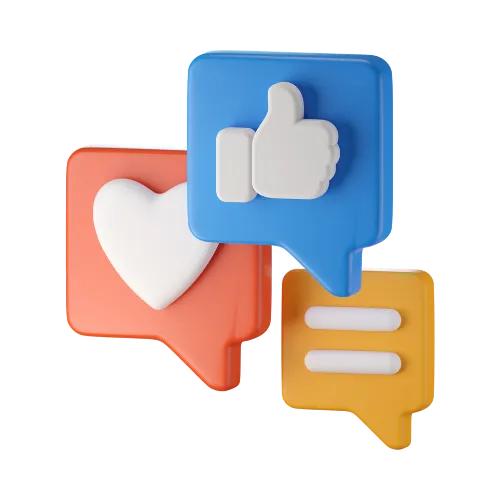 Icône gestion des réseaux sociaux